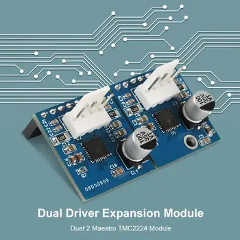 Dual Stepper Driver Channel Expansion Module Duet 2 Maestro Dual Stepper Driver Channel Expansion Module With 256 Microstepping
Dual Stepper Driver Channel Expansion Module Duet 2 Maestro Dual Stepper Driver Channel Expansion Module With 256 Microstepping