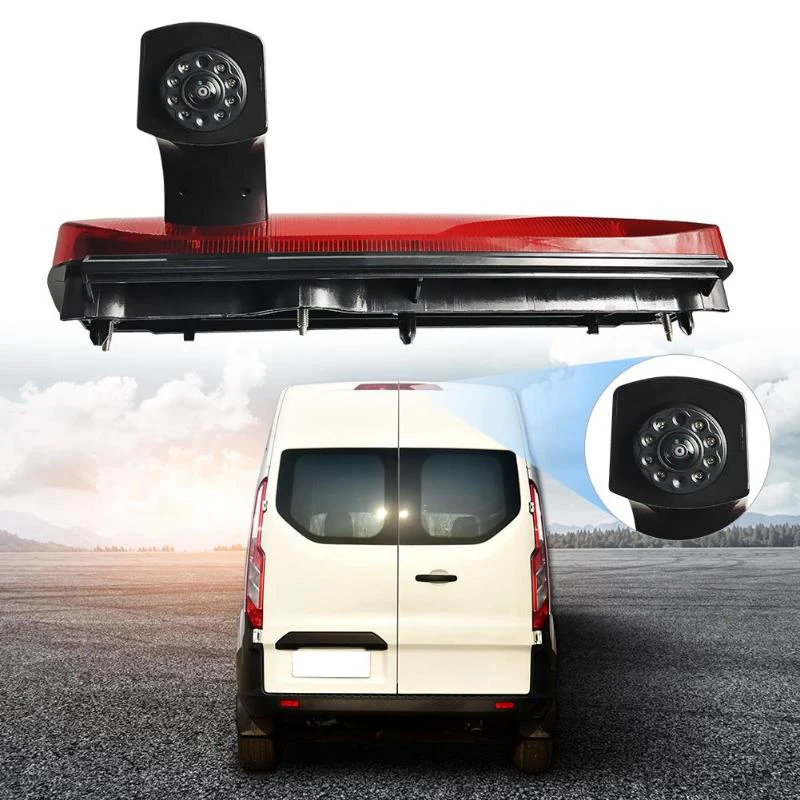 Car Reversing Backup Rear View Brake Light 170 Degrees of View Camera Waterproof for Ford Transit Connect 2014-2017
Car Reversing Backup Rear View Brake Light 170 Degrees of View Camera Waterproof for Ford Transit Connect 2014-2017