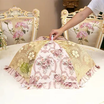 Summer Household Food Vegatable Cover Foldable Table Dish Cover Dust Mosquito Umbrella Cloth Round Square Cover
Summer Household Food Vegatable Cover Foldable Table Dish Cover Dust Mosquito Umbrella Cloth Round Square Cover