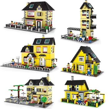 City Luxury Villa Building Blocks Small Architecture Bricks Model Set Classic DIY Construction Toys for Children Christmas Gifts
City Luxury Villa Building Blocks Small Architecture Bricks Model Set Classic DIY Construction Toys for Children Christmas Gifts