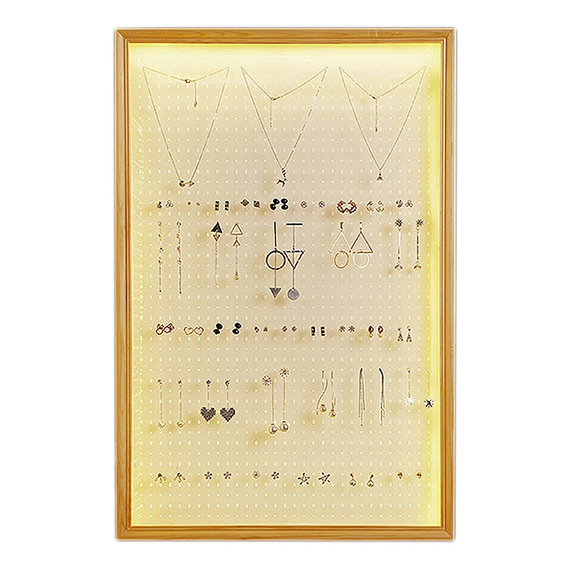 Solid Wood Pendant Necklace Earrings Jewelry Display Board Stand Organizer Storage Rack for Jewellery Display Holder A
Solid Wood Pendant Necklace Earrings Jewelry Display Board Stand Organizer Storage Rack for Jewellery Display Holder A