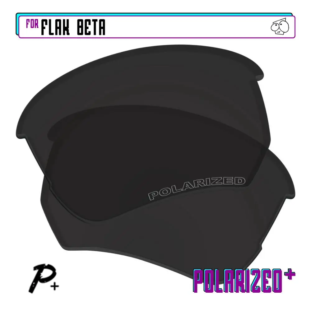 EZReplace Polarized Replacement Lenses for - Oakley Flak Beta Sunglasses - Black P Plus
EZReplace Polarized Replacement Lenses for - Oakley Flak Beta Sunglasses - Black P Plus