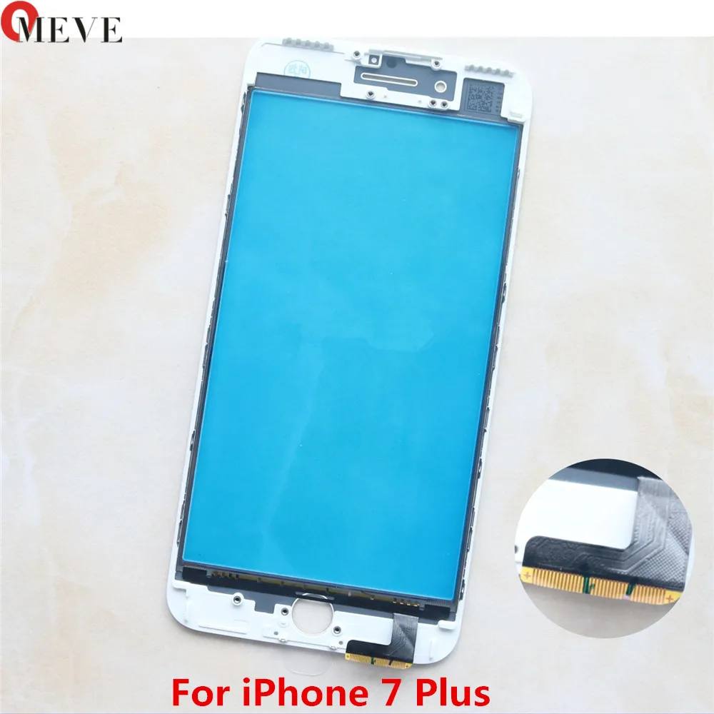 Touch Screen Digitizer Panel Glass Lens Sensor + Frame for iPhone 7 7P Plus 4.7" 5.5" TouchScreen Replacement Repair Spare Parts
Touch Screen Digitizer Panel Glass Lens Sensor + Frame for iPhone 7 7P Plus 4.7" 5.5" TouchScreen Replacement Repair Spare Parts