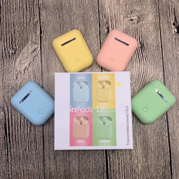 inpods I12 TWS Earbuds Wireless Bluetooth V5.0 Earphone Headphone with Mic for Iphone Xiaomi Samsung Huawei Kids Christmas Gifts
inpods I12 TWS Earbuds Wireless Bluetooth V5.0 Earphone Headphone with Mic for Iphone Xiaomi Samsung Huawei Kids Christmas Gifts