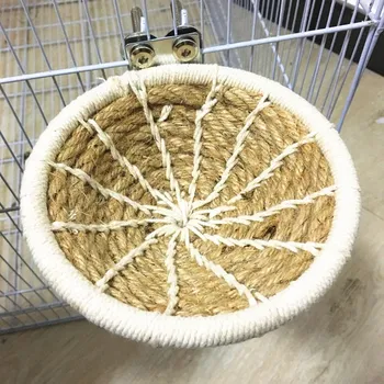 Easy Installation Bird Nest Breeding Handmade Woven Bird Cage House Hammock Small Bird Resting
Easy Installation Bird Nest Breeding Handmade Woven Bird Cage House Hammock Small Bird Resting