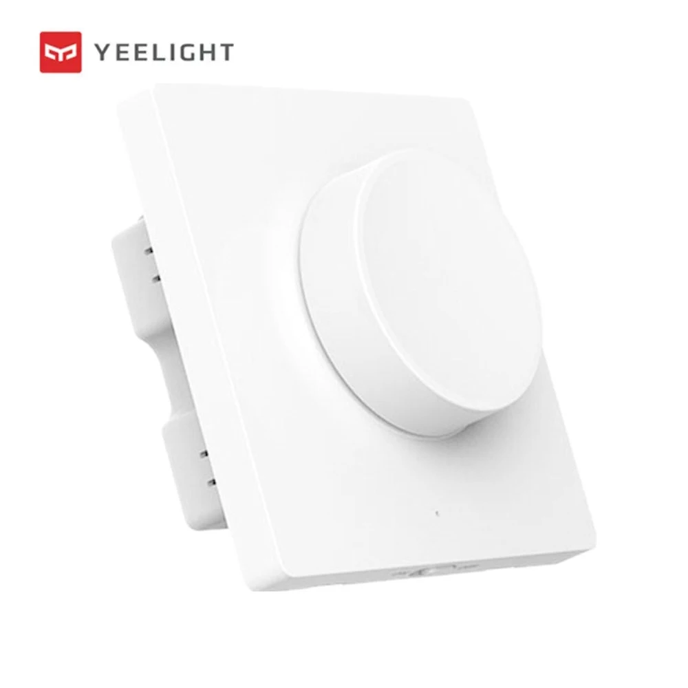 Yeelight YLKG07YL Smart Bluetooth Dimmer LED Lights Switch Dimmable Adjustable Brightness Controller Driver AC220V (86 Type)
Yeelight YLKG07YL Smart Bluetooth Dimmer LED Lights Switch Dimmable Adjustable Brightness Controller Driver AC220V (86 Type)