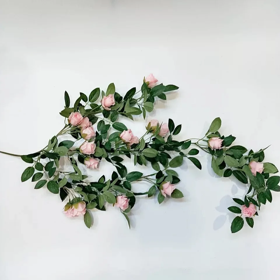 Artificial Flower Vine Rose String Home Wedding Party Decoration Bouquet Material
Artificial Flower Vine Rose String Home Wedding Party Decoration Bouquet Material