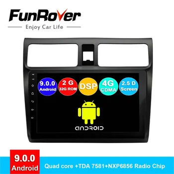 FUNROVER android 9.0 2.5D+IPS car dvd gps multimedia player For Suzuki Swift 2005-2018 radio navigation stereos autoradio DSP BT
FUNROVER android 9.0 2.5D+IPS car dvd gps multimedia player For Suzuki Swift 2005-2018 radio navigation stereos autoradio DSP BT