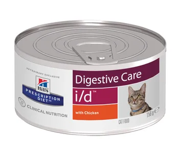 HILL'S HILL'S PRESCRIPTION DIET I / D CHICKEN adult cats in diseases of the gastrointestinal tract with hen 156 c
HILL'S HILL'S PRESCRIPTION DIET I / D CHICKEN adult cats in diseases of the gastrointestinal tract with hen 156 c