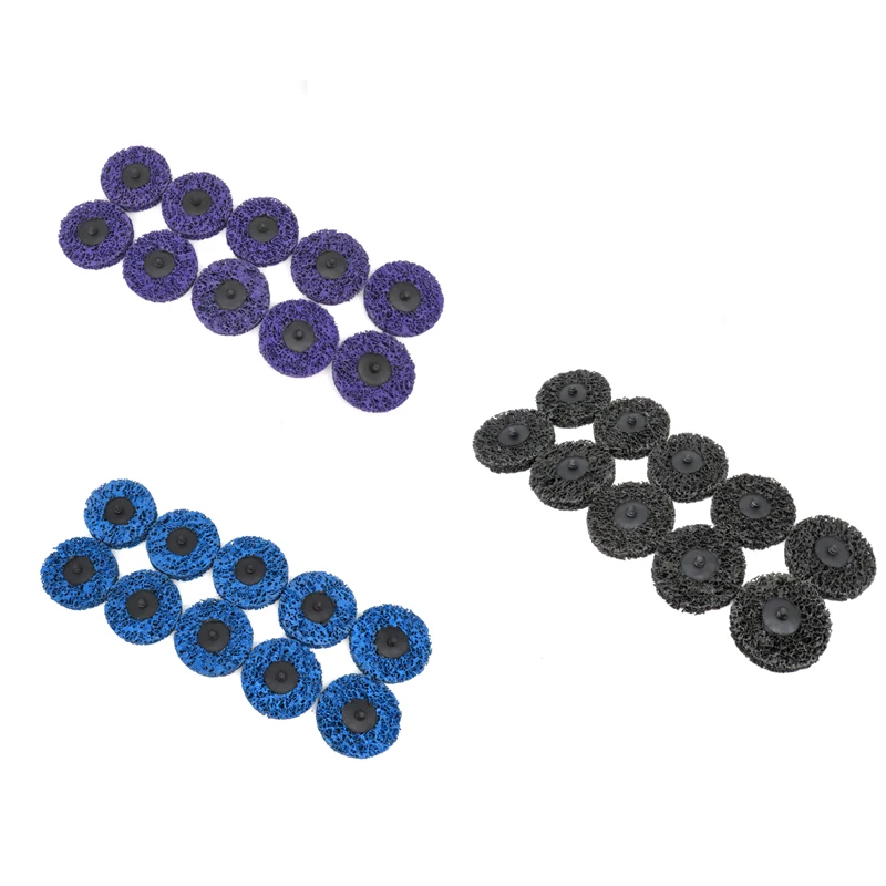 10Pcs 3Inch Strip Disc Quick Change Roloc Abrasive Disc Easy Strip Clean Grinding Wheels for Rust Removal
10Pcs 3Inch Strip Disc Quick Change Roloc Abrasive Disc Easy Strip Clean Grinding Wheels for Rust Removal