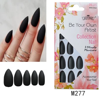 12 Colors 24Pcs/Box Long Stiletto Nail Tips Reusable Pure Color Short False Nails Women Manicure Tools Acrylic Fake Nails
12 Colors 24Pcs/Box Long Stiletto Nail Tips Reusable Pure Color Short False Nails Women Manicure Tools Acrylic Fake Nails