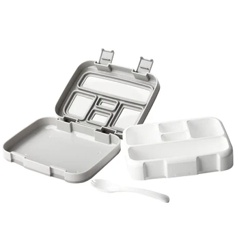 Student Multiple Grids Portable Food Storage Clamshell Container Kitchen Lunch Box Dinnerware Kids School Bento Rectangular
Student Multiple Grids Portable Food Storage Clamshell Container Kitchen Lunch Box Dinnerware Kids School Bento Rectangular