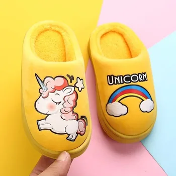 Kids Cartoon horse Slippers toddler Children Kids Winter Warm Shoes baby Girls Boys Indoor Flock Bedroom Cotton Slippers
Kids Cartoon horse Slippers toddler Children Kids Winter Warm Shoes baby Girls Boys Indoor Flock Bedroom Cotton Slippers