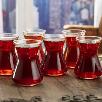 6PCS 125ml Turkish Black Tea Cup with Saucer, Snack Plate, Pudding, Coffee Extract, Small Cup, Tulip Glass
6PCS 125ml Turkish Black Tea Cup with Saucer, Snack Plate, Pudding, Coffee Extract, Small Cup, Tulip Glass