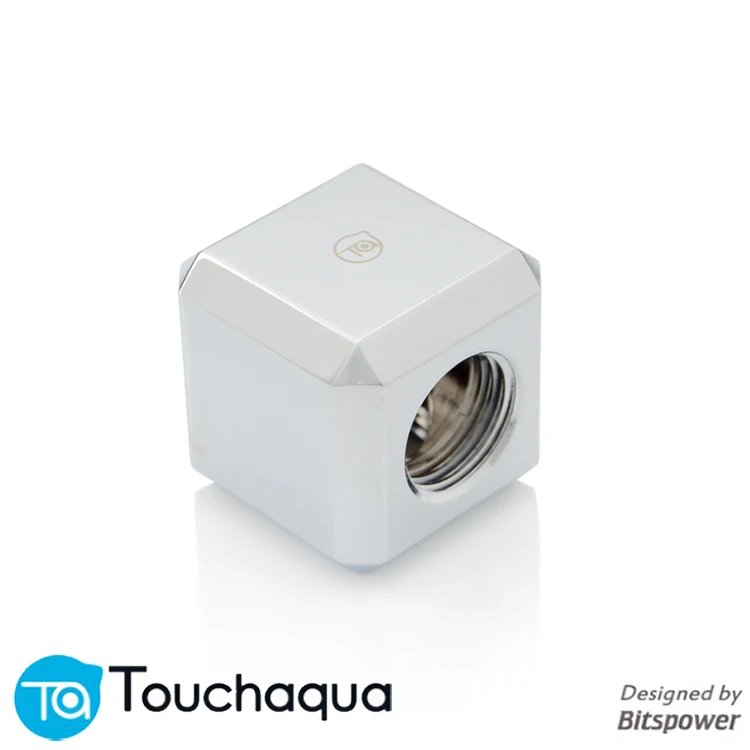 Bitspower Touchaqua Universal G1/4" X3 In T-Way Application spliter black ,silver
Bitspower Touchaqua Universal G1/4" X3 In T-Way Application spliter black ,silver