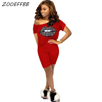 ZKYZWX Sexy Lips 2 Piece Set Women Tracksuit Summer Clothes Crop Top and Shorts Sweat Suits Two Piece Outfits Matching Sets
ZKYZWX Sexy Lips 2 Piece Set Women Tracksuit Summer Clothes Crop Top and Shorts Sweat Suits Two Piece Outfits Matching Sets