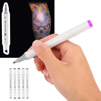 6 colour Tattoo Supplies Double End Tattoo Positioning Skin Marker Marking Pen Tattoo Tool Tattoo Supplie 
6 colour Tattoo Supplies Double End Tattoo Positioning Skin Marker Marking Pen Tattoo Tool Tattoo Supplie