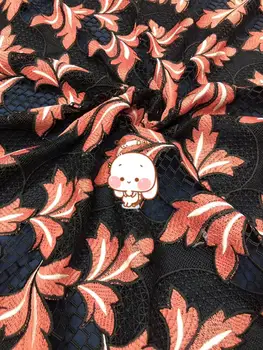 on sale embroidery guipure lace fabric with mul-ti color flower JOY-3206 afican lace fabric for fashion dress of ladies
on sale embroidery guipure lace fabric with mul-ti color flower JOY-3206 afican lace fabric for fashion dress of ladies
