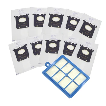 10pcs Vacuum Cleaner Dust Bags s-bag + 1pc H12 Hepa filter fit for Philips Electrolux Cleaner FC9080 FC9104 FC9116 FC9057
10pcs Vacuum Cleaner Dust Bags s-bag + 1pc H12 Hepa filter fit for Philips Electrolux Cleaner FC9080 FC9104 FC9116 FC9057