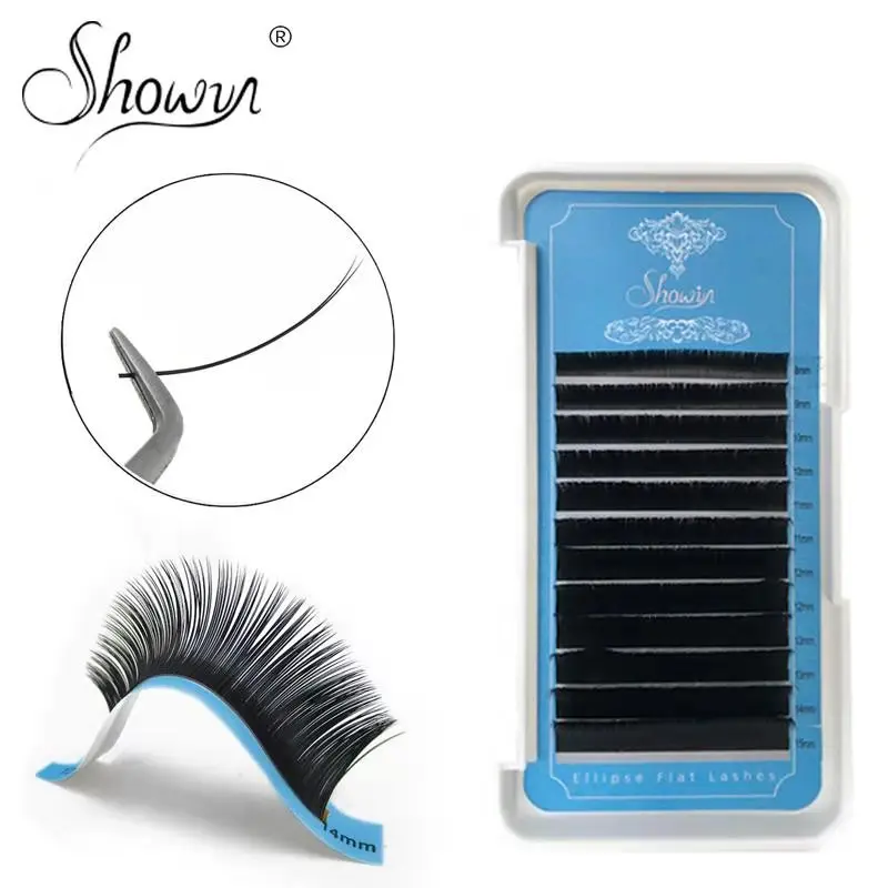 5 Case0.15mm Eyelashes 3D Mink Lashes Ellipse Eyelash Extensions Split Tips Ellipse Shaped Natural Light False Ellipse Eyelashes
5 Case0.15mm Eyelashes 3D Mink Lashes Ellipse Eyelash Extensions Split Tips Ellipse Shaped Natural Light False Ellipse Eyelashes
