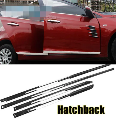 CHROME DOOR SIDE LINE GUARD BODY MOLDING COVER TRIM FIT FOR CHEVY CRUZE HATCHBACK 2009-2015
CHROME DOOR SIDE LINE GUARD BODY MOLDING COVER TRIM FIT FOR CHEVY CRUZE HATCHBACK 2009-2015