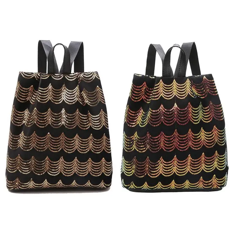 Fashion Glitter Backpack PU Leather Bling Sequins Women Girls Large Capacity Travel School Shoulder Bags
Fashion Glitter Backpack PU Leather Bling Sequins Women Girls Large Capacity Travel School Shoulder Bags