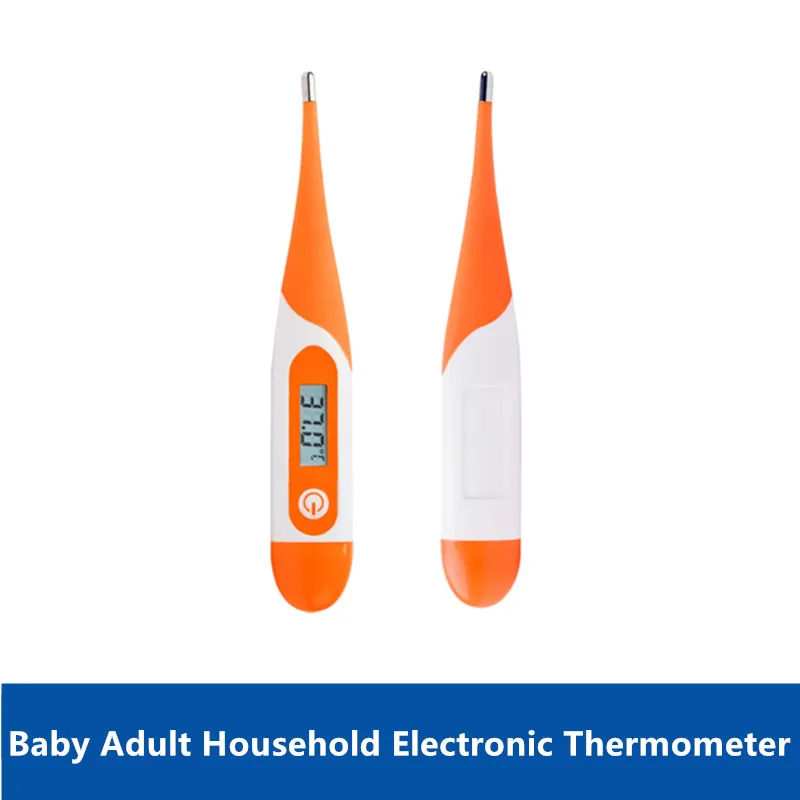 Electronic Thermometer to Baby Adult Household Precision Soft Head Digital LCD Heating Thermometer Tools temperature Measurement
Electronic Thermometer to Baby Adult Household Precision Soft Head Digital LCD Heating Thermometer Tools temperature Measurement