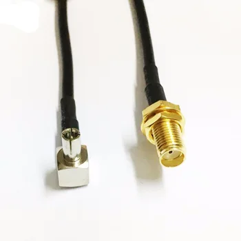 50pcs SMA Female to TS9 Male Right Angle RG174 Extension Cable RF Coax Pigtail Cable 10cm 15cm 20cm 30cm 
50pcs SMA Female to TS9 Male Right Angle RG174 Extension Cable RF Coax Pigtail Cable 10cm 15cm 20cm 30cm