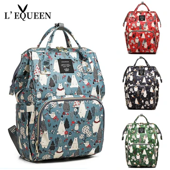 LEQUEEN Nappy Backpack Bag Mummy Large Capacity Bag Mom Baby Multi-function Waterproof Outdoor Travel Diaper Bags For Baby Care
LEQUEEN Nappy Backpack Bag Mummy Large Capacity Bag Mom Baby Multi-function Waterproof Outdoor Travel Diaper Bags For Baby Care