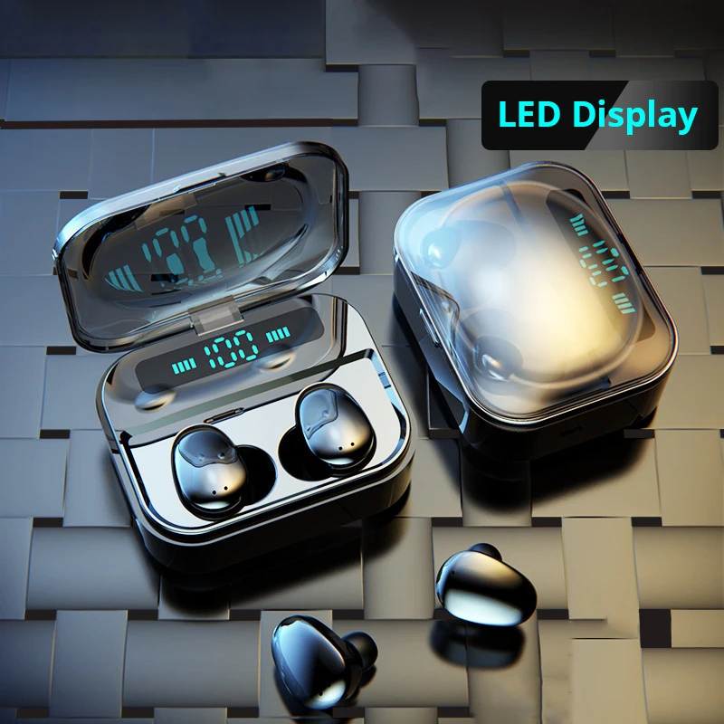 6D Stereo Sound Bluetooth 5.0 Earphones IP67 Waterproof Ture Wireless Headphones LED Display HiFi Gaming Headset With HD Mic
6D Stereo Sound Bluetooth 5.0 Earphones IP67 Waterproof Ture Wireless Headphones LED Display HiFi Gaming Headset With HD Mic