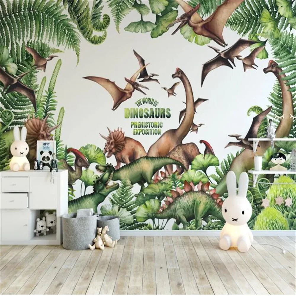 milofi factory custom wallpaper mural 3D hand-painted primitive forest cartoon dinosaur era background wall paper
milofi factory custom wallpaper mural 3D hand-painted primitive forest cartoon dinosaur era background wall paper