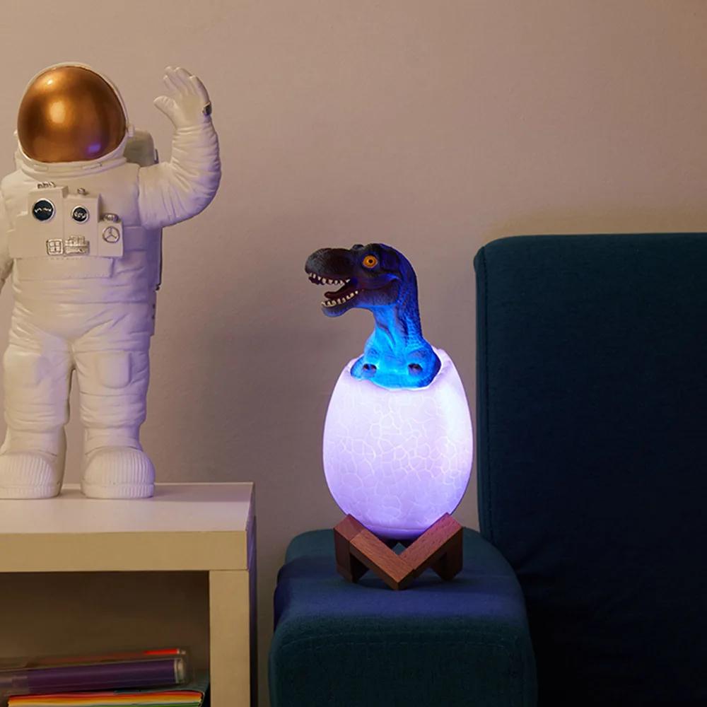 Table Lamp New Exotic Bedroom Lamp 16 Color Remote Control Dinosaur Night Lamp USB 3 Color Led Night Light Touch Sensor Light
Table Lamp New Exotic Bedroom Lamp 16 Color Remote Control Dinosaur Night Lamp USB 3 Color Led Night Light Touch Sensor Light