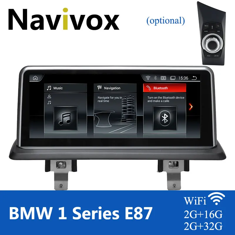 Автомагнитола Navivox для BMW Series 1 E87 Android E81 E82 E88 навигация Gps управление рулевым