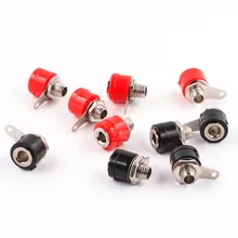 10PCS 4mm Banana Nut Terminal Power Terminal Test Panel Socket Red and Black Power Terminal
10PCS 4mm Banana Nut Terminal Power Terminal Test Panel Socket Red and Black Power Terminal