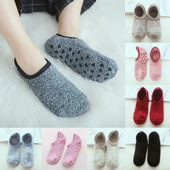 Funny Floor Boat Socks For Women Men Winter Warm Cotton Plush Non-Slip Socks Solid Short Socks Slippers Indoor
Funny Floor Boat Socks For Women Men Winter Warm Cotton Plush Non-Slip Socks Solid Short Socks Slippers Indoor