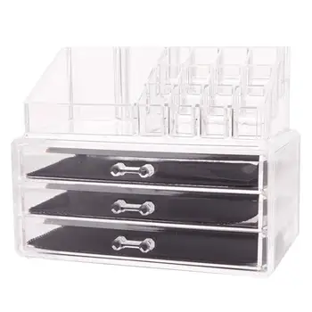 Home Use Space-saving Rectangular Compartments & 3-Layer Drawers Integrated Plastic Makeup Case Tran ship from US drop shipping
Home Use Space-saving Rectangular Compartments & 3-Layer Drawers Integrated Plastic Makeup Case Tran ship from US drop shipping