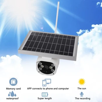 1080P 4G Network Solar Panel WiFi IP Camera Outdoor Wireless Security Camera Surveillance CCTV Camera
1080P 4G Network Solar Panel WiFi IP Camera Outdoor Wireless Security Camera Surveillance CCTV Camera