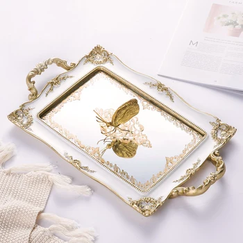 Gold Printed Mirror Tray Pastry Glass Fruit Tray Cosmetic Storage Beauty Salon Spa Essential Oil Tray
Gold Printed Mirror Tray Pastry Glass Fruit Tray Cosmetic Storage Beauty Salon Spa Essential Oil Tray