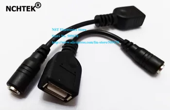 NCHTEK DC 4.8x1.7mm Female to USB2.0 Female Plug DC Power Connector Extension Cable About 12CM/Free Shipping/50PCS
NCHTEK DC 4.8x1.7mm Female to USB2.0 Female Plug DC Power Connector Extension Cable About 12CM/Free Shipping/50PCS