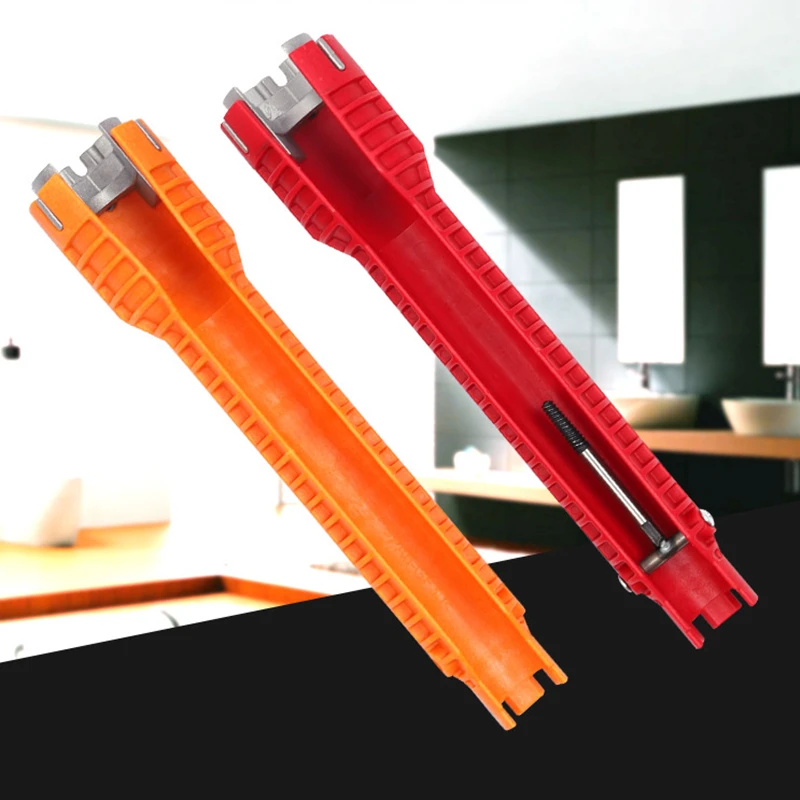 8 In 1 Faucet And Sink For Kitchen Bathroom Water Pipe Installer Multifunctional Wrench Tool Extra-long Design Wrench Tools
8 In 1 Faucet And Sink For Kitchen Bathroom Water Pipe Installer Multifunctional Wrench Tool Extra-long Design Wrench Tools