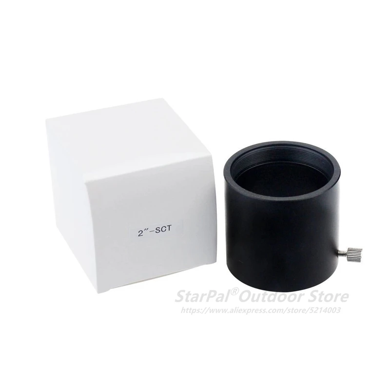 StarPal Straight Through 2 Inch SCT Astronomy Telescope Adapter for Schmidt-Cassegrain Monocular w/ Brass Compression Ring
StarPal Straight Through 2 Inch SCT Astronomy Telescope Adapter for Schmidt-Cassegrain Monocular w/ Brass Compression Ring