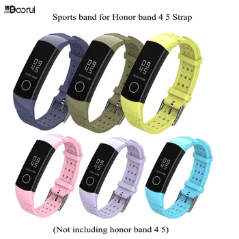 BOORUI Sports band for honor band 5 strap smart accessories wrist strap for huawei Honor Band 5 4 smart Bracelet 
BOORUI Sports band for honor band 5 strap smart accessories wrist strap for huawei Honor Band 5 4 smart Bracelet