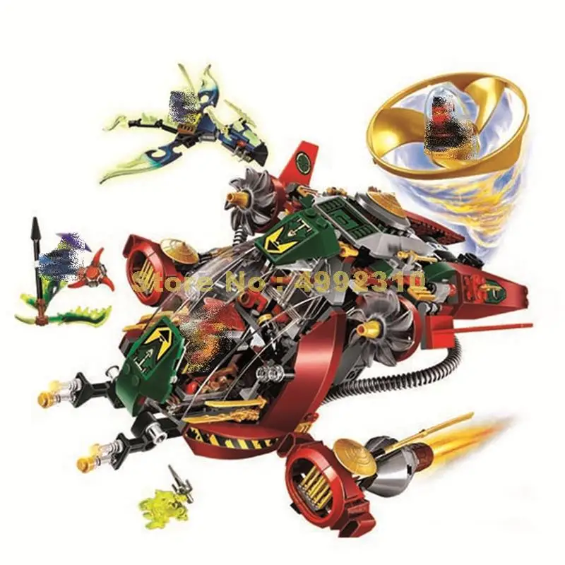 10398 546pcs ninja ronin r.e.x flying rotating surgery super war craft 4 figures 70735 building block Bricks Toy
10398 546pcs ninja ronin r.e.x flying rotating surgery super war craft 4 figures 70735 building block Bricks Toy
