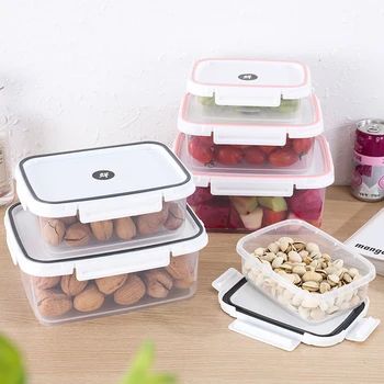 High Quality Microwave Refrigerator Food Storage Sealing Box Bento Lunch Box Rectangular Storage Box
High Quality Microwave Refrigerator Food Storage Sealing Box Bento Lunch Box Rectangular Storage Box
