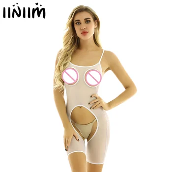 Hot Womens Mesh See-through Sheer Lingerie Transparent Baby Doll Open Cups Crotchless Sissy Exotic Teddies Bodysuit Bodystocking
Hot Womens Mesh See-through Sheer Lingerie Transparent Baby Doll Open Cups Crotchless Sissy Exotic Teddies Bodysuit Bodystocking