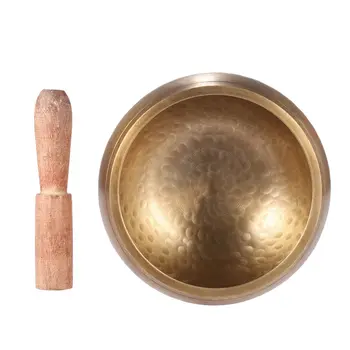 Exquisite 4.7 Inch Metal Singing Bowl Handmade Tibetan Bell with Striker for Buddhism Buddhst Meditation Healing Relaxation Yoga
Exquisite 4.7 Inch Metal Singing Bowl Handmade Tibetan Bell with Striker for Buddhism Buddhst Meditation Healing Relaxation Yoga