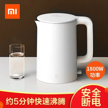 Xiaomi 1.5L Double-layer electric kettle Stainless steel Anti-dry kettle electric water boiler health pot electric tea kettle
Xiaomi 1.5L Double-layer electric kettle Stainless steel Anti-dry kettle electric water boiler health pot electric tea kettle