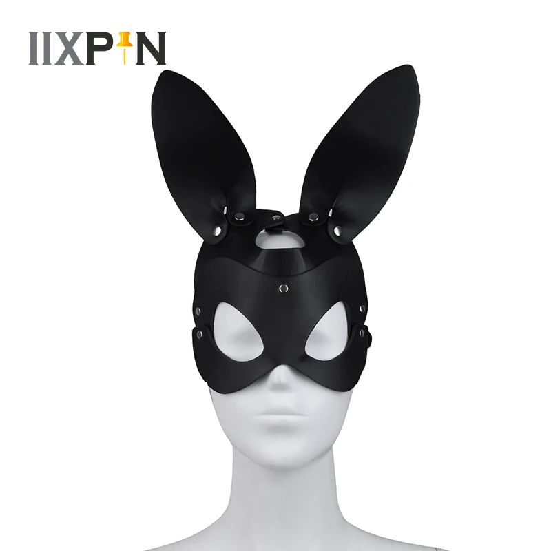 Women cat ears masks PU Leather Studded Masquerade Handwork Round Ears/Long Rabbit Ears Mask Half Face Eye Cover Cosplay Costume
Women cat ears masks PU Leather Studded Masquerade Handwork Round Ears/Long Rabbit Ears Mask Half Face Eye Cover Cosplay Costume