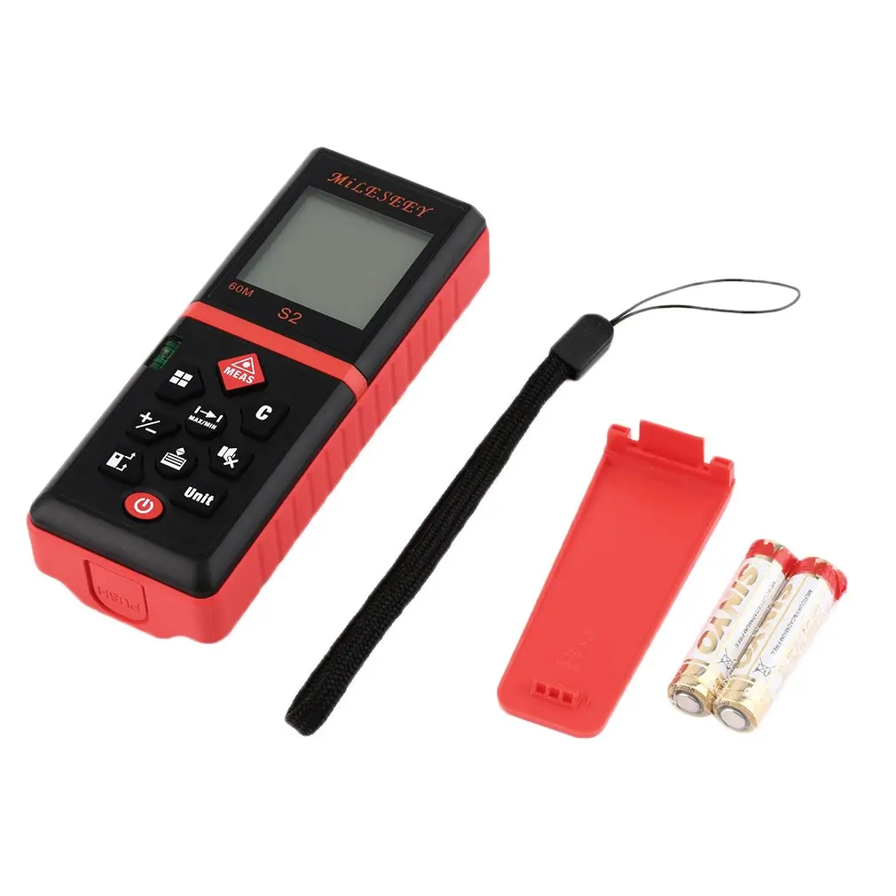 

Laser Distance Meter Ultrasonic Beam Pointer Digital LCD Tape Measure Range Super Deal! Inventory Clearance