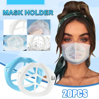 20PCS Mask Bracket Reusable Dustproof 3d Mask Filter Non-stick Lipstick Breathable Mask Artifact Mask Inner Pad Bracket New
20PCS Mask Bracket Reusable Dustproof 3d Mask Filter Non-stick Lipstick Breathable Mask Artifact Mask Inner Pad Bracket New